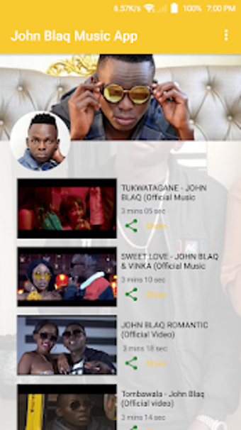 Imagen 2 para John Blaq Music App