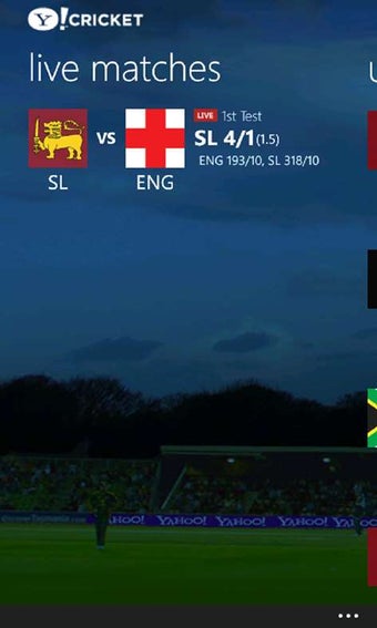 Imagen 2 para Yahoo Cricket for Windows…