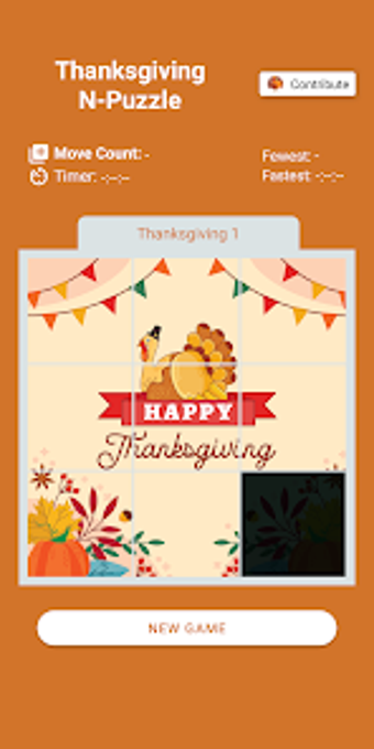 Image 0 for Thanksgiving N-Puzzle