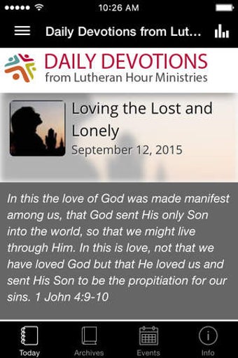 Image 0 for Daily Devotions by LHM