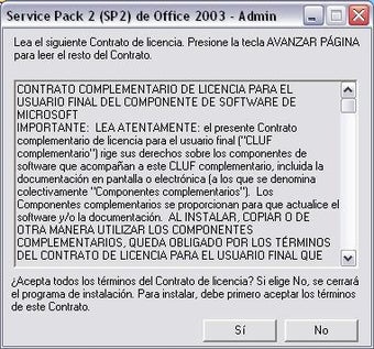 Imagen 0 para Microsoft Office 2003 Upd…