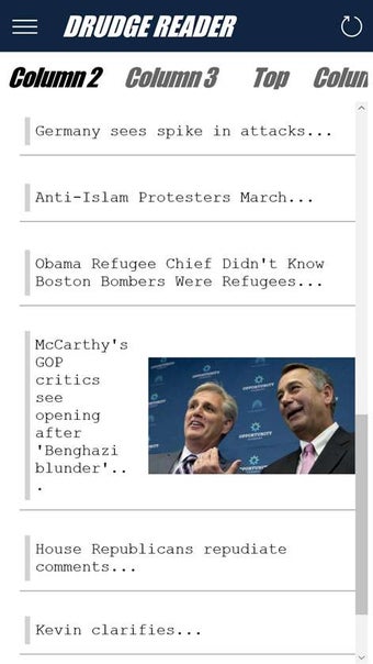 Image 1 for Drudge Reader for Windows…