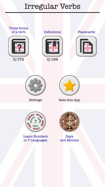Imagen 1 para Learn English Irregular V…