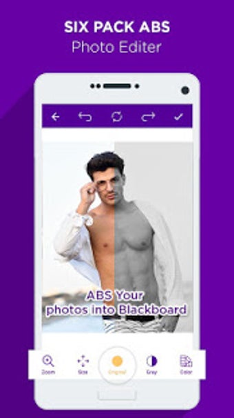 Image 1 for Six Pack Abs Photo Editor