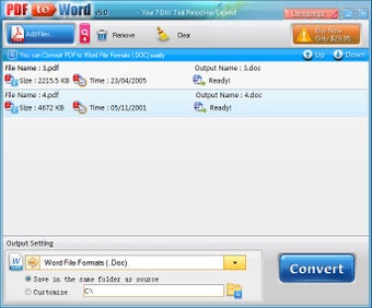 Image 0 for Abdio PDF to Word