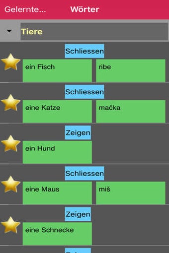 Image 0 for Vokabeltrainer Slowenisch