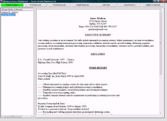Imagen 4 para Generic Resume System