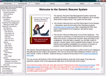 Imagen 1 para Generic Resume System