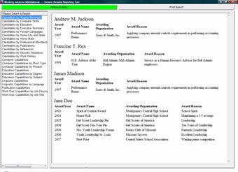 Image 1 for Generic Resume System
