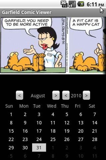 Image 1 for Garfield Comic Viewer