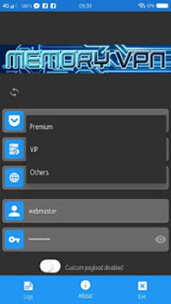 Imagen 1 para PayMemory VPN