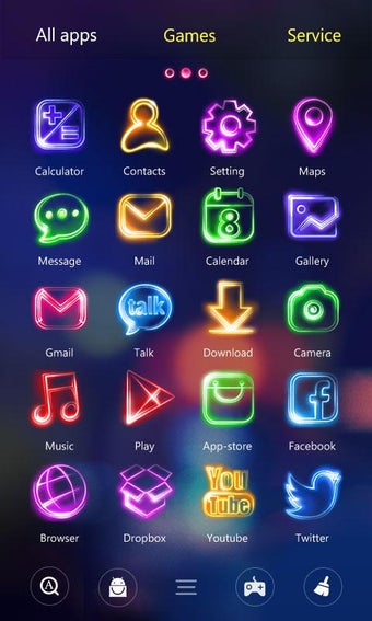 Image 1 for Tonight GO Launcher Theme