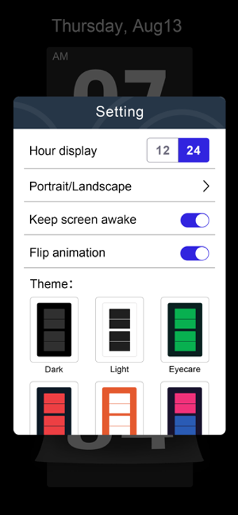 Image 0 for Aesthetic Flip Clock