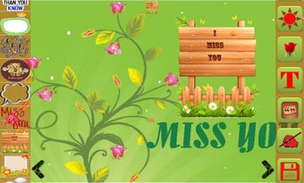 Image 3 for Miss You Greetings Maker