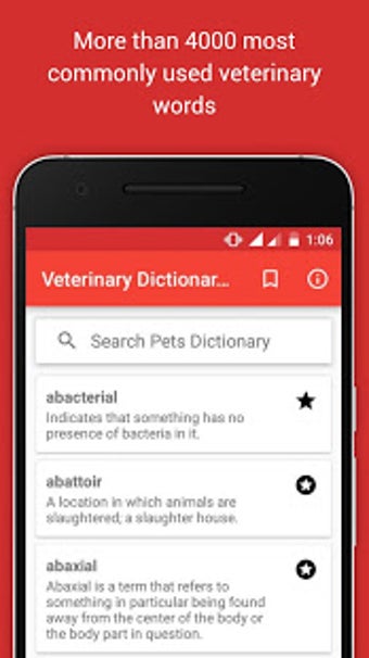 Image 1 for Veterinary Dictionary: Fr…