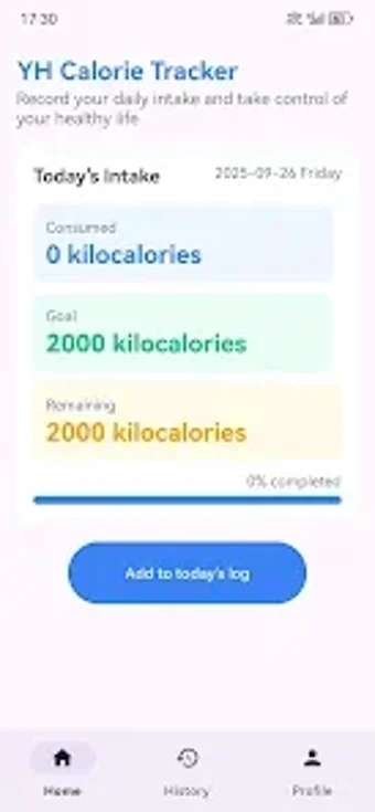 Image 0 for YH Calorie Tracker
