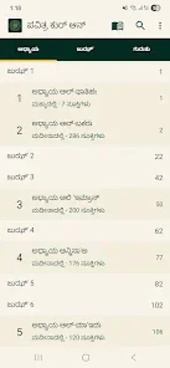 Imagen 0 para Kannada Quran ಕನನಡ ಕರ ಆನ