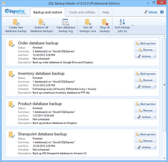Image 1 for SQL Backup Master