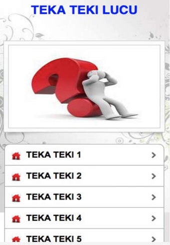 Image 0 for TEKA TEKI LUCU