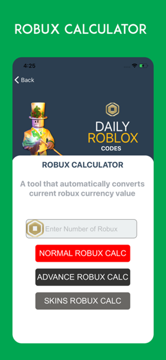 Image 2 for Robux Calc - Roblox Codes