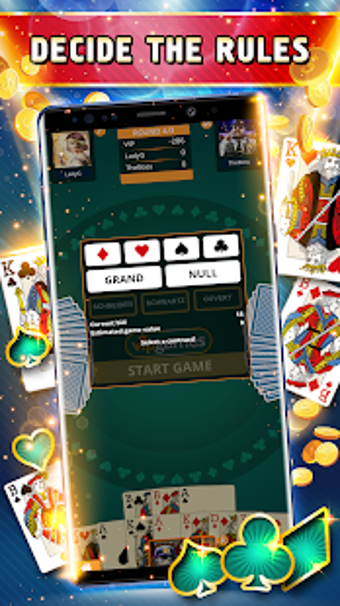 Imagen 2 para Skat Offline - Single Pla…