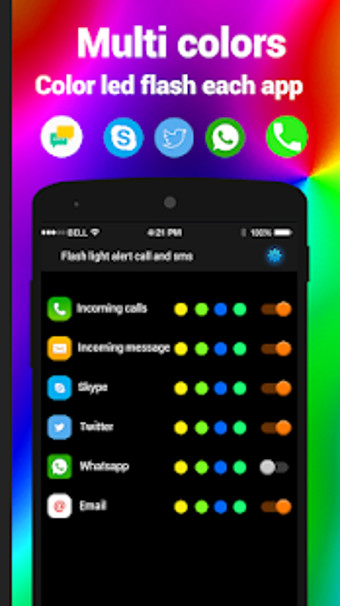 Image 0 for Color Flash on Call and S…