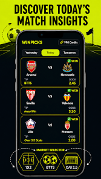 Image 0 for WinPicks - AI Soccer Tips