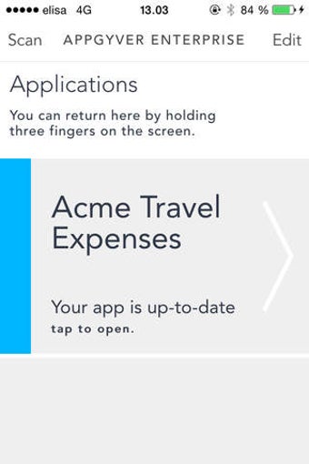 Image 0 for AppGyver Enterprise Scann…