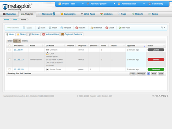 Imagen 0 para Metasploit