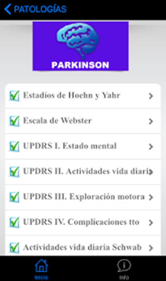 Imagen 1 para NeuroScores App