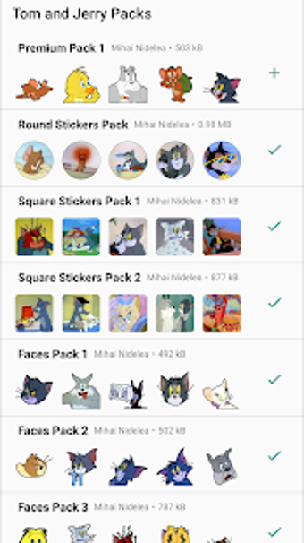 Imagen 2 para Tom and Jerry Stickers fo…