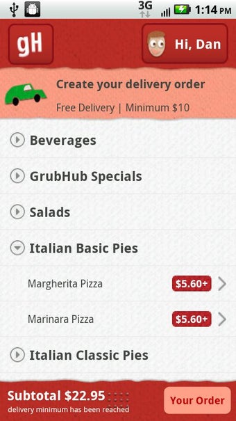 Imagen 2 para Grubhub: Local Food Deliv…