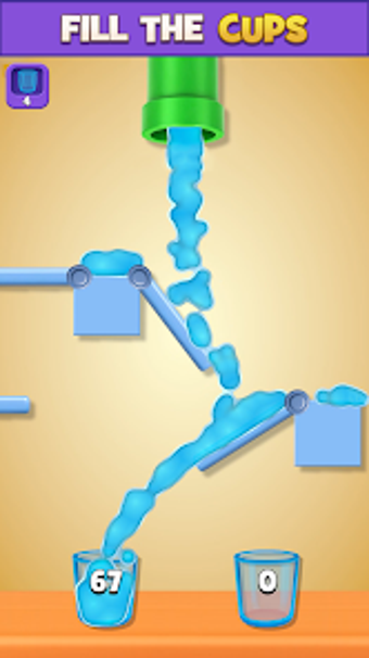 Image 0 for Cups  Colors: Flow Puzzle