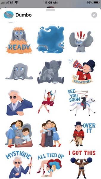 Imagen 0 para Disney Stickers: Dumbo