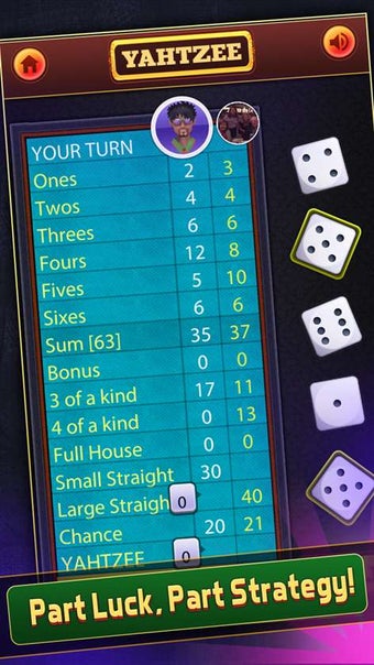 Imagen 1 para Yahtzee+ for Windows 10