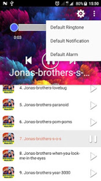 Image 2 for Jonas brothers Songs