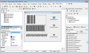 Image 0 for 1D Barcode VCL Components