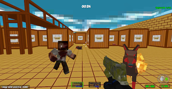 Image 0 for Blocky Gun Combat SWAT Zo…
