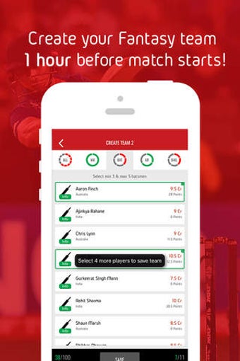 Image 0 for Dream11 Fantasy Cricket G…