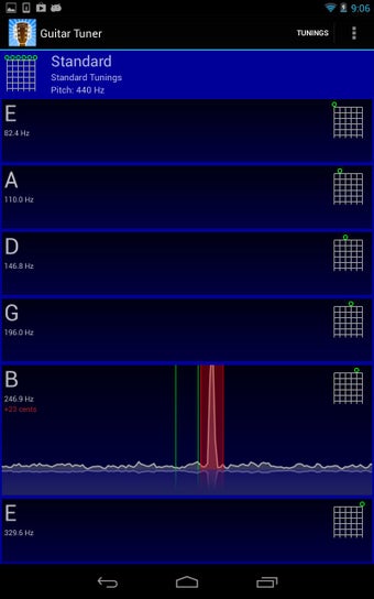 Imagen 3 para GuiTune - Guitar Tuner!