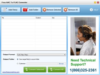 Imagen 0 para Free AAC to FLAC Converte…