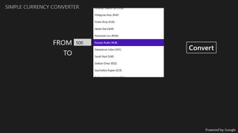 Imagen 1 para Simple Currency Converter…