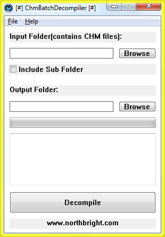 Image 0 for ChmBatchDecompiler