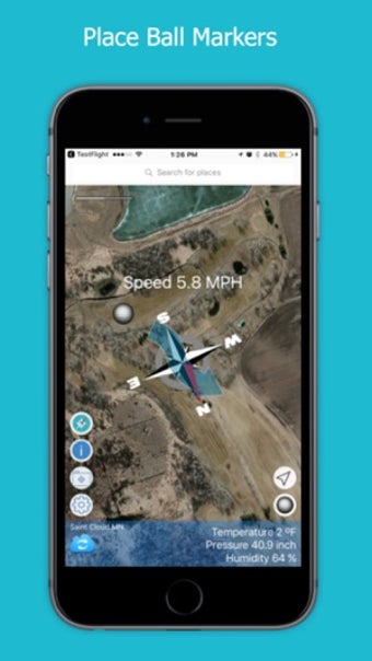 Image 2 for Golf GPS Wind Finder for …