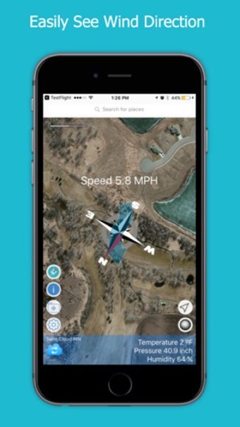 Image 1 for Golf GPS Wind Finder for …