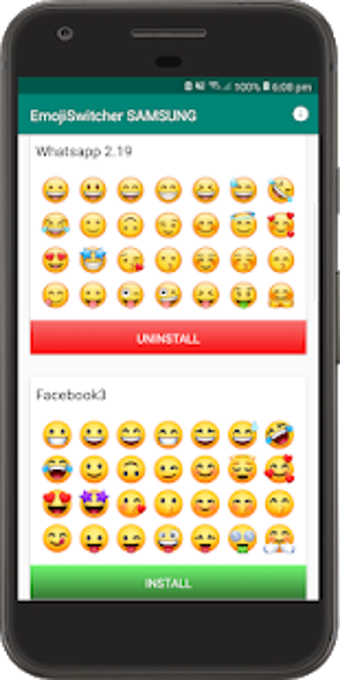 Imagen 1 para Emoji Switcher - No Root …