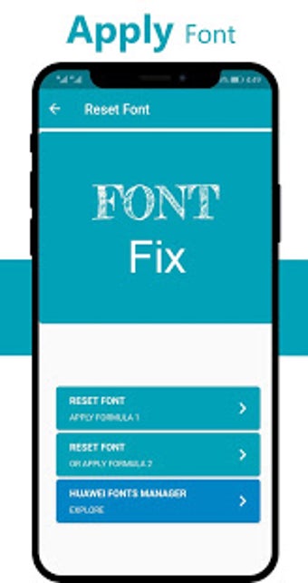 Imagen 1 para Font Resetter for Huawei …