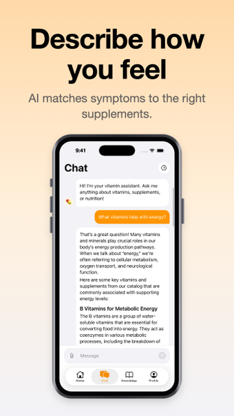 Image 0 for VitaminHelper: AI Supplem…