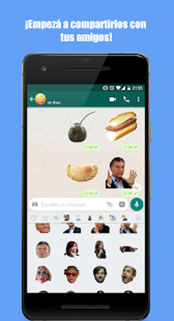 Imagen 3 para Stickers Argentina para W…