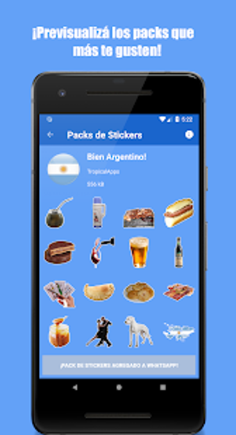 Image 2 for Stickers Argentina para W…